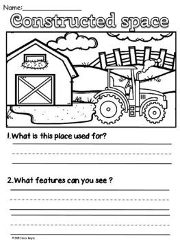 Natural Managed And Constructed Worksheets By Silviya V Murphy Tpt