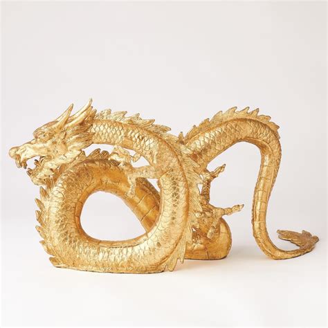 Dragon SculptureGold | Bronze dragon, Dragon sculpture, Dragon