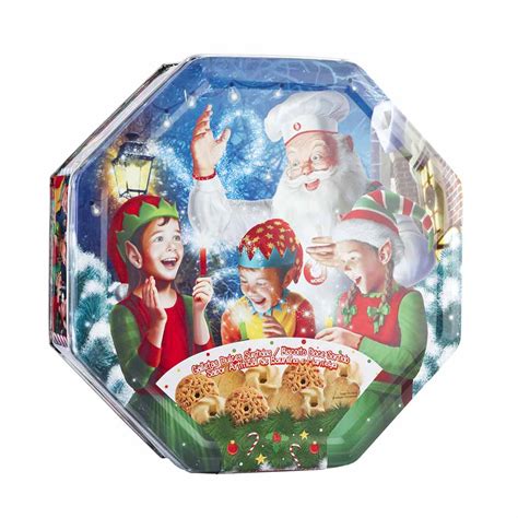 Galletas Noel Octogonal Navidad Lata 235 G Supermercado