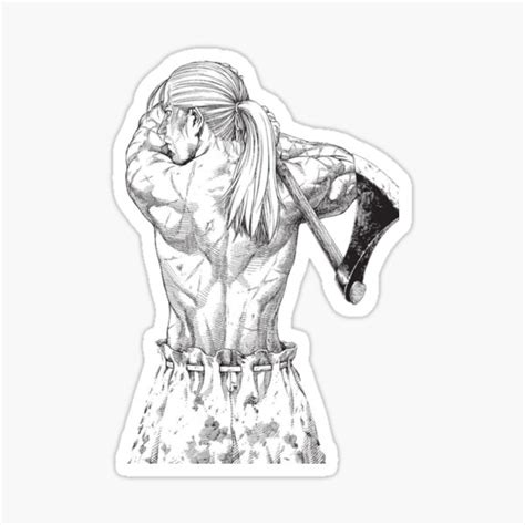 Vinland Saga Sticker For Sale By Salgado Redbubble