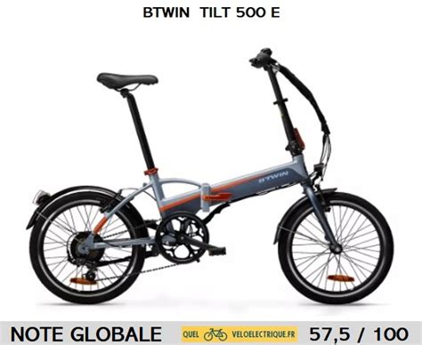 🚲 Btwin Tilt 500 E ⚡️ Le Vélo Pliant électrique De Decathlon