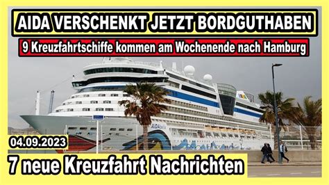 Aida Verschenkt Bordguthaben Kreuzfahrtschiff Mit Problemen Hamburg