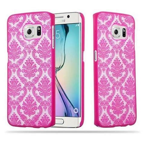 Samsung Galaxy S Edge Hardt Deksel Cover Rosa Elkj P