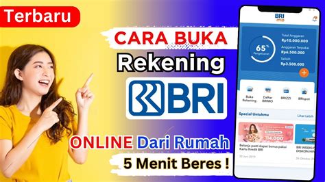 Cara Buka Rekening Bri Online Buat Rekening Bri Online Langkah