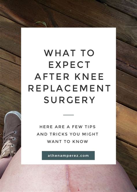 What To Expect After Having Knee Replacement Surgery Knee