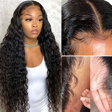 Amazon VIPbeauty 13x6 HD Lace Front Wig Human Hair 20 Inch 200