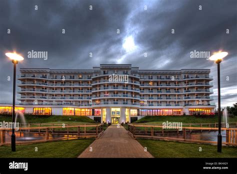 Exteriors of Ocean Hotel, Butlins Bognor Regis Stock Photo - Alamy