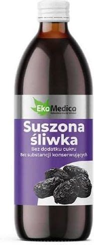 Preparat medycyny naturalnej Suszona śliwka sok EkaMedica 500 ml