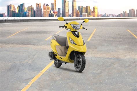 TVS Scooty Zest 110 Matte Series BS6 Price Images Mileage Specs