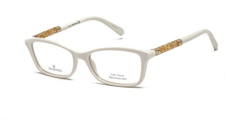 Swarovski Sk5257 Eyeglasses White Clear Lens Lyst Uk