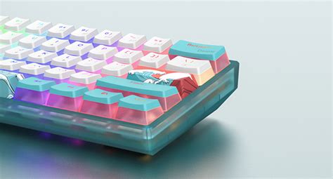 Amazon Womier Percent Keyboard WK Mechanical RGB Wired Gaming Keyboard Hot Swappable