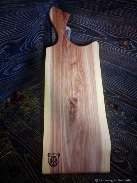 Доска разделочная из карагача №1 купить в интернет-магазине Ярмарка ...