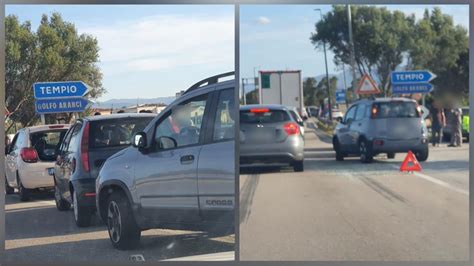 Olbia Scontro Sulla Ss Orientale Sarda