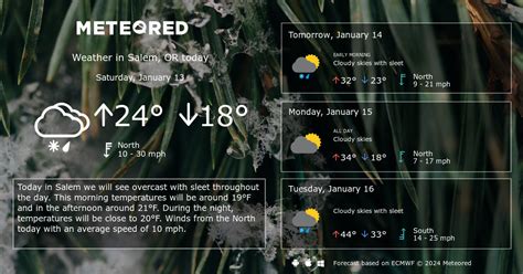 Salem, OR Weather 14 days - Meteored