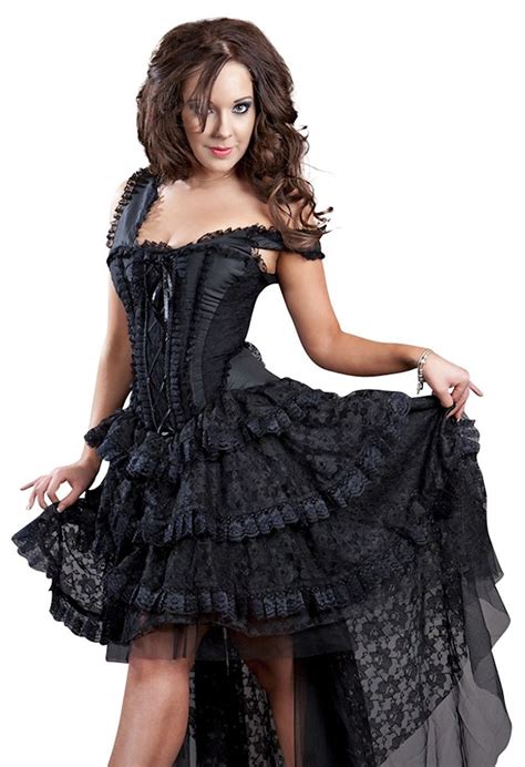 Ophelie Corset Dress Cosplay Steampunk Victorian Bridal By Burleska EBay