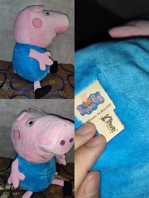 Peppa Pig "George" Plushie Toy, Hobbies & Toys, Toys & Games on Carousell