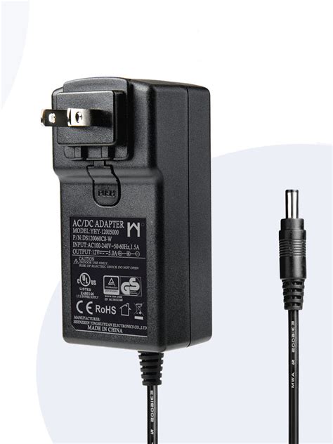 Versatile V A W Power Adapter Multiple Connectors Ul Certified