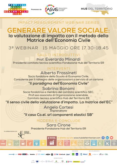 Generare Valore Sociale La Valutazione Di Impatto Col Metodo Della