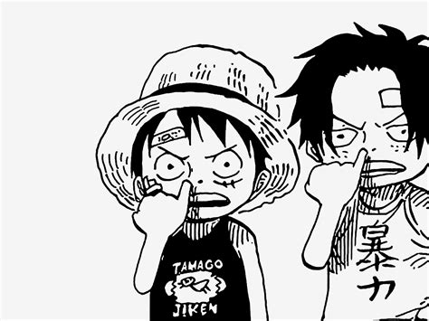 Luffy Funny Manga Panel