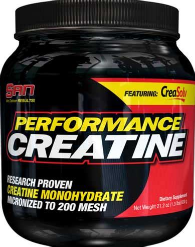 Performance Creatine (SAN) — SportWiki энциклопедия