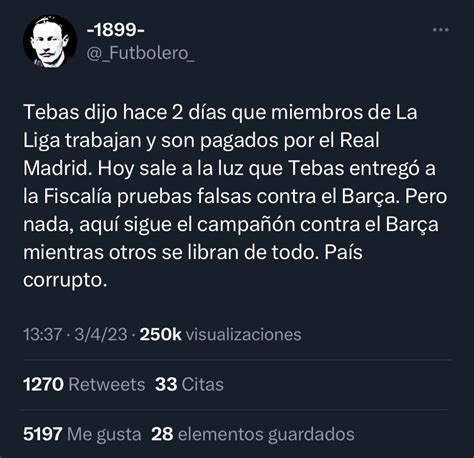 Bruce Wayne On Twitter De Este Tweet De Tebas Sobre Empresa Que