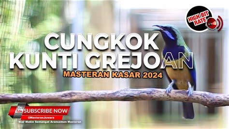 Masteran Cucak Cungkok Gacor Isian Greja Tarung Kunti Dan Suara Kasar