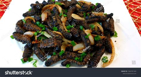 2 Mopane Worms Cooked Images Stock Photos 3d Objects And Vectors