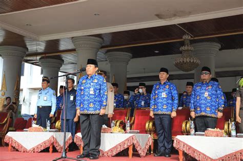 Bangkitkan Rasa Nasionalisme Pemkab Rohul Peringati Hari Bela Negara