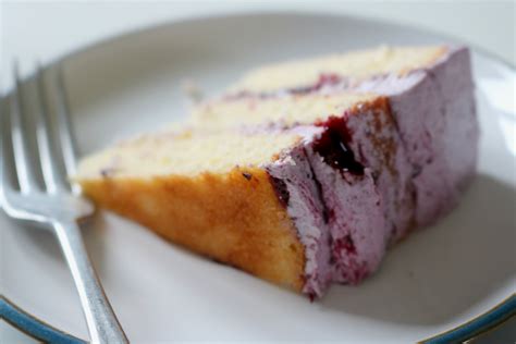 Blueberry Lavender Lemon Naked Layer Cake