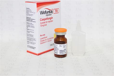 Caspofungin Acetate For Injection Mg Manufacturers Taj Generics