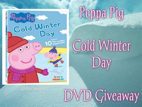 Peppa Pig Cold Winter Day #Giveaway