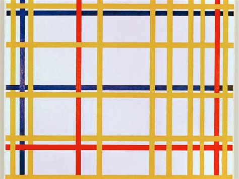 Piet Mondrian Painting Hung Upside Down For 75 Years