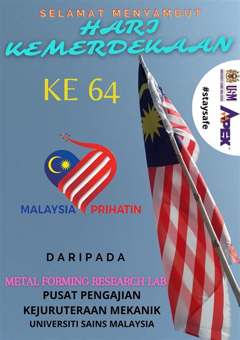 Selamat Menyambut Hari Kemerdekaan Ke 64