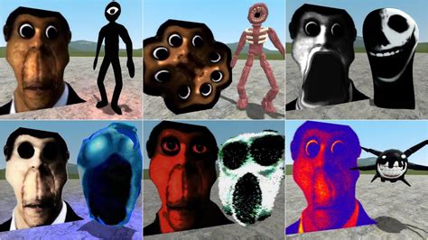 Obunga Nextbots Vs Roblox Doors Nextbots In Garrys Mod Youtube