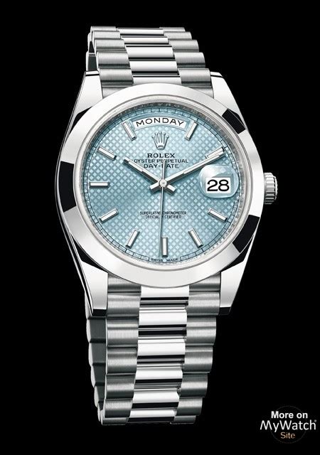 Watch Rolex Day-Date 40 | Oyster Perpetual 228206 - 83416 Platinum