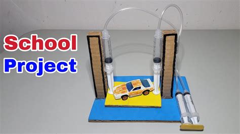 Science Fair Projects New Ideas Hydraulic Lift School Project