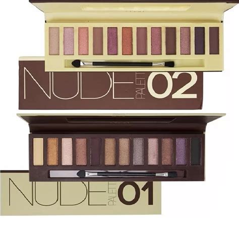 Kit 2 Paletas 24 Sombras Vivai Nude Maquiagem Pincel Naked R 91 07