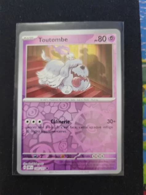 CARTE POKÉMON TOUTOMBE Reverse 100 197 Flammes Obsidiennes sortie