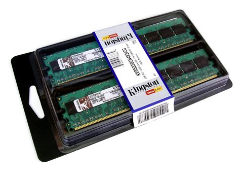 Kingston 4GB Kit 2x 2GB 800MHz CL6 KVR800D2N6K2 4G T S BOHEMIA