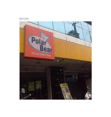 Polar Bear Ice Cream Logo