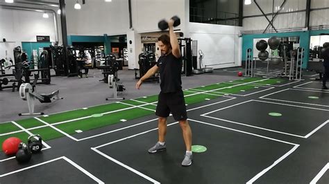 Single Arm Db Snatch Youtube