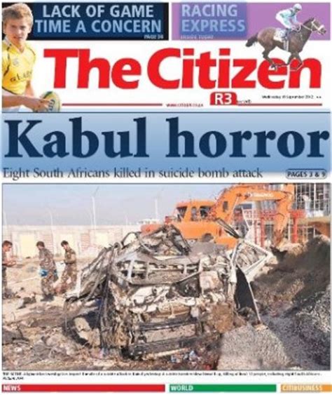 South Africa's The Citizen Newspaper Fires Photographer for 'Disparaging' T