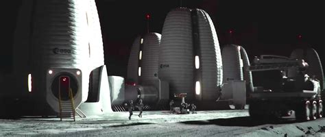 Semi Inflatable Moon Village Concept Offers Glimpse At Life Beyond