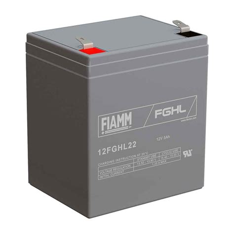 Аккумулятор FIAMM 12FGHL22 (12V / 5Ah) купить в г. Москва, выгодные ...