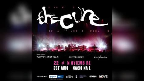 ¡confirmado The Cure Se Presentará En El Estadio Nacional