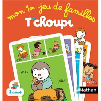 Jeu De Cartes Nathan Mon Premier Jeu De Familles T Choupi Jeux