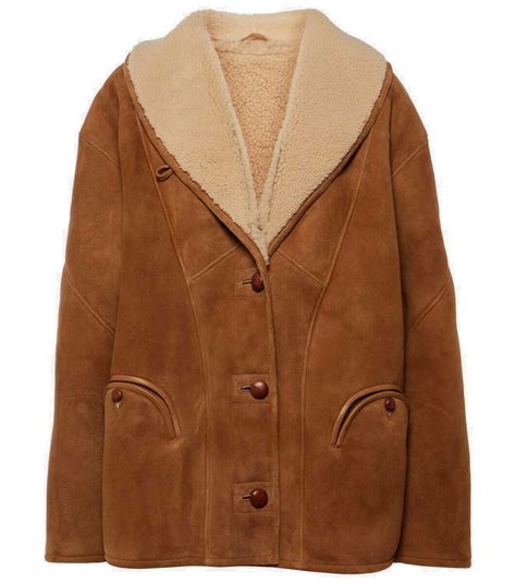 Blaz Milano Tatoosh Shearling Lined Suede Jacket Blaze Milano