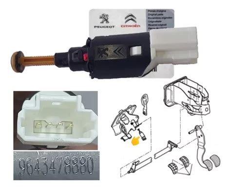 Interruptor Pedal Do Freio Logan Sandero Duster Original