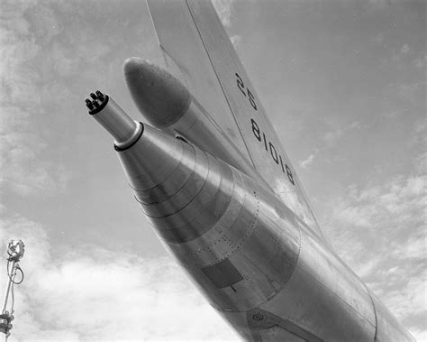 T E Mm Rotary Cannon In The Tail Of A Convair B Hustler