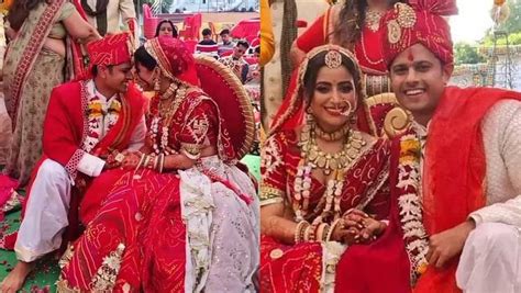 Neil Bhatt and Aishwarya Sharma wedding look adorable as husband and ...